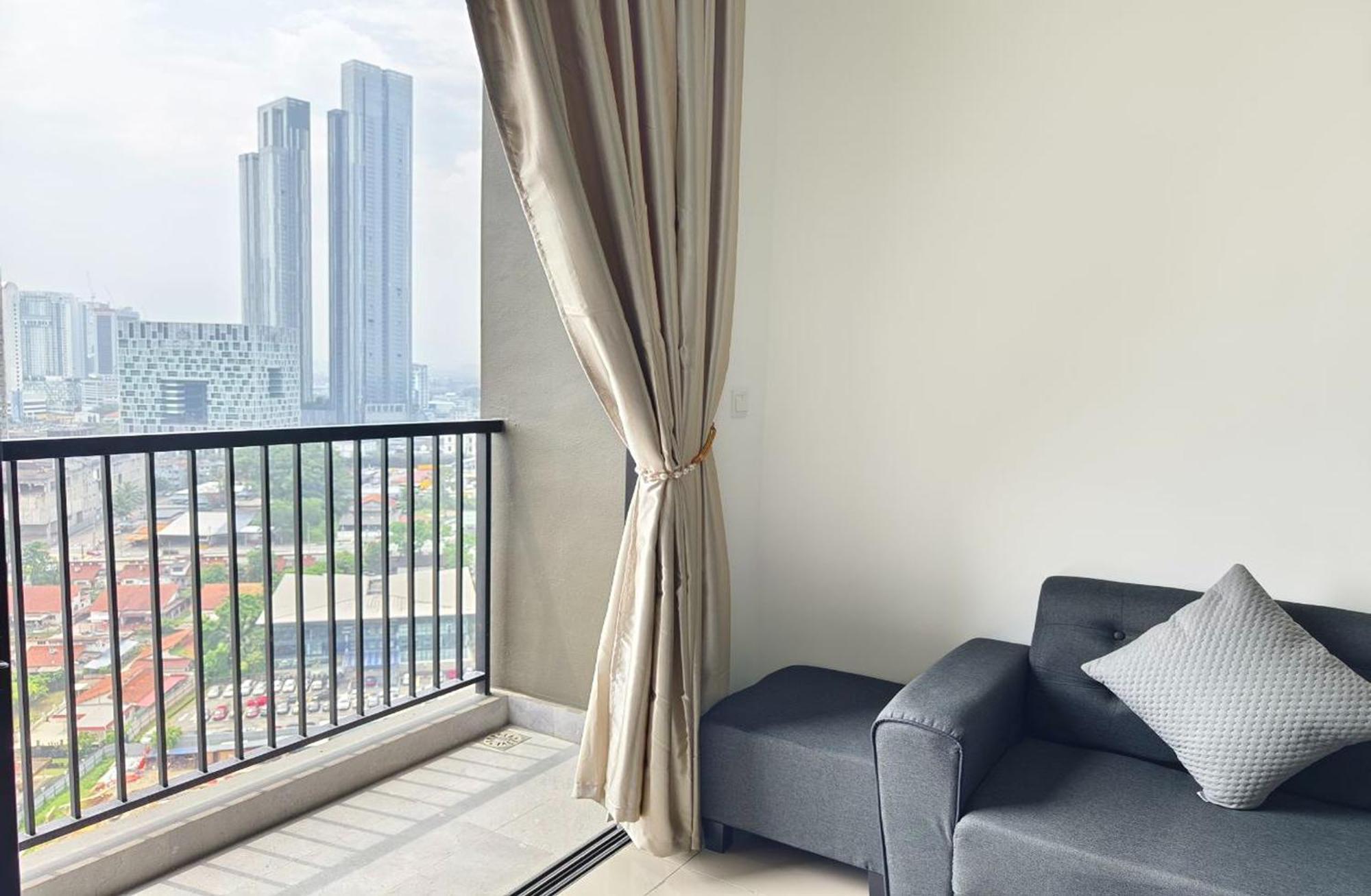 Twin Tower Johor Bahru By Glex Apartment Luaran gambar