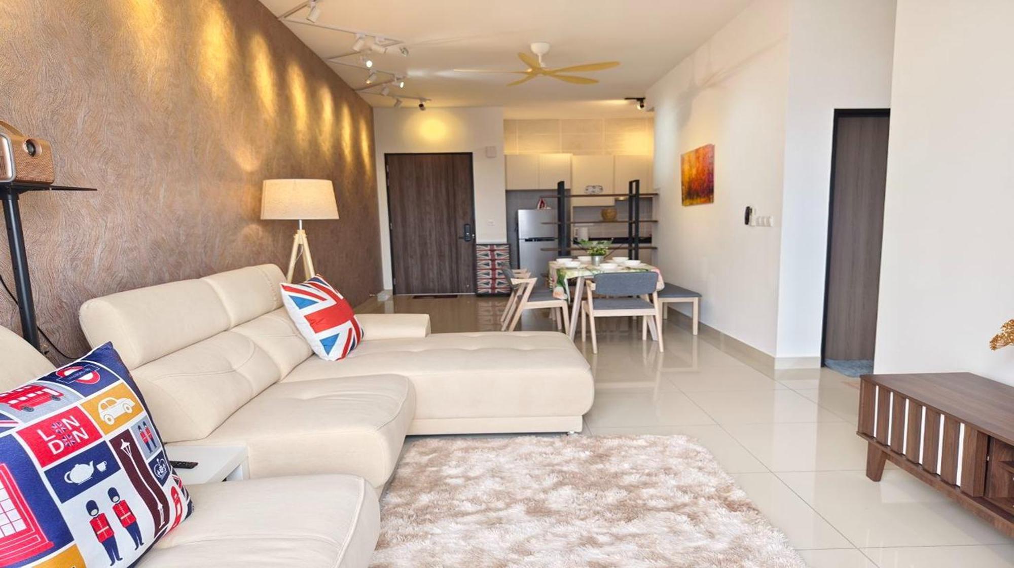 Twin Tower Johor Bahru By Glex Apartment Luaran gambar
